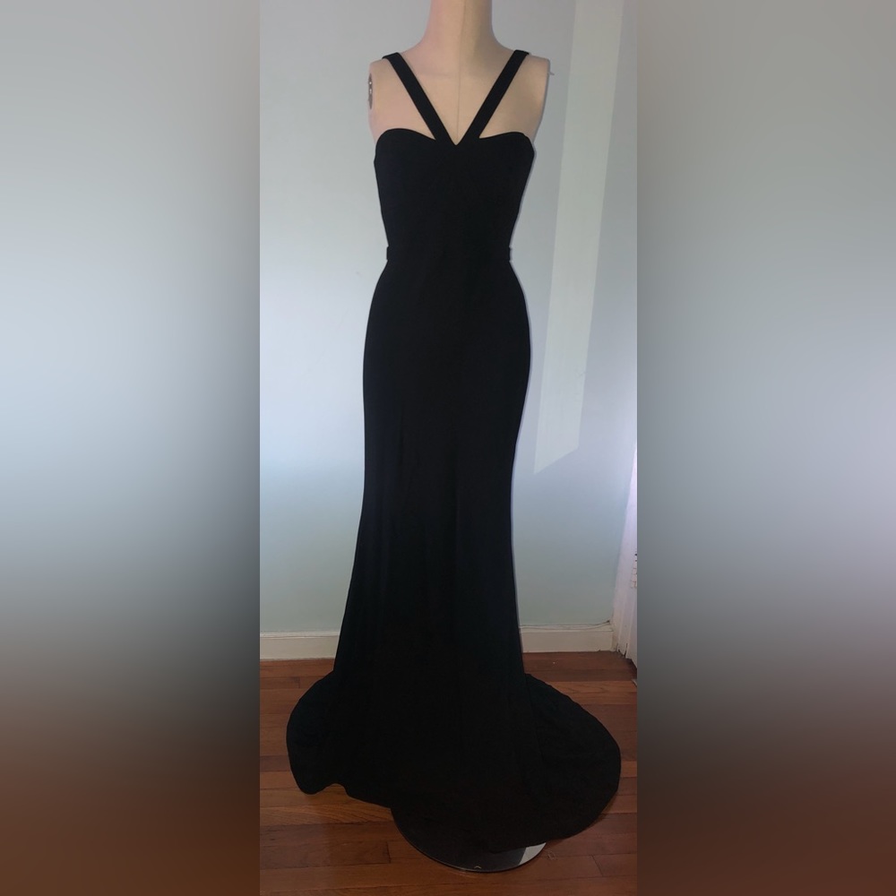 Elizabeth Kennedy Black Gown size 2